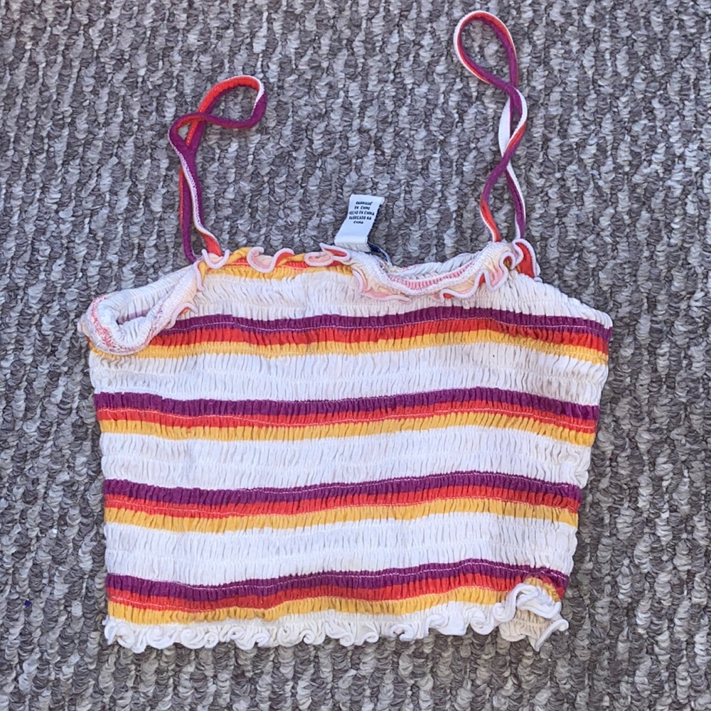 forever 21 small tank crop top